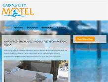 Tablet Screenshot of cairnscitymotel.com